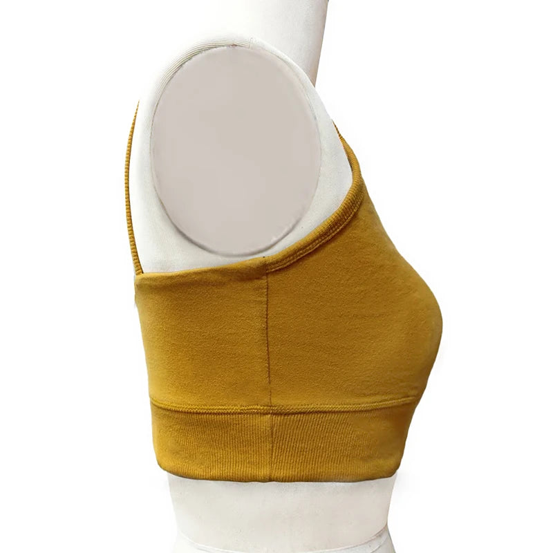 Outdoor Sports Seamless Backless Yoga Tops Women Gym Bra High Waist Workout Clothes Sports Running Vest Women's Wear