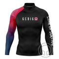 2023 Summer Mens Long Sleeve Surf Wear Clothing UV SunSwimming Tight T-Shirt Gym Sets Rash Guards Skins Surfing Suit Diving