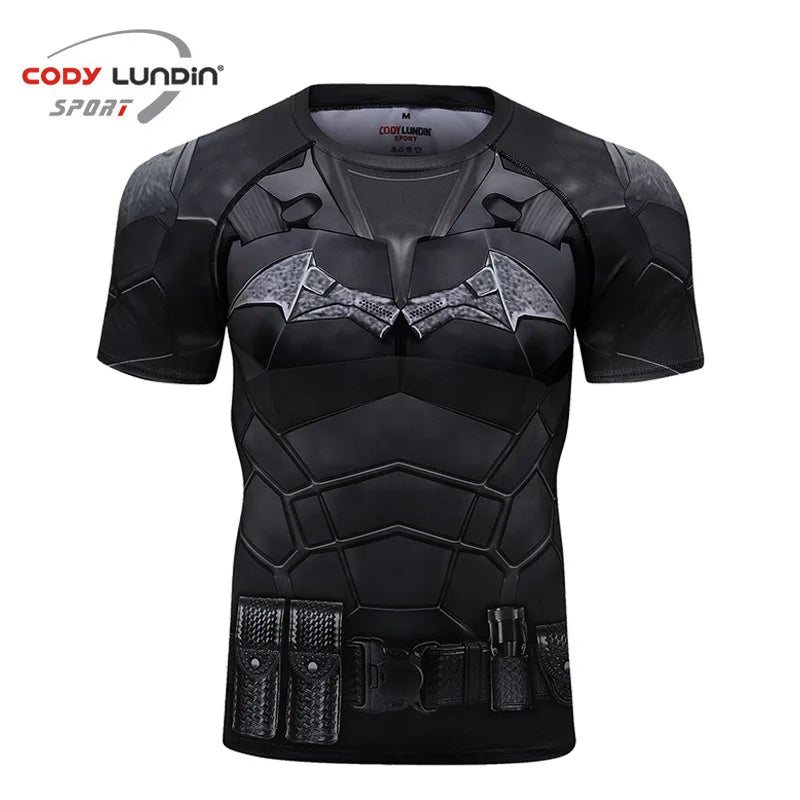 Men Sportswear With Print Gorilla Men MMA Jiu jitsu T-shirt No Gi Rashguard Bjj Fighting wear Athletic Tracksuit Boxing Jerseys