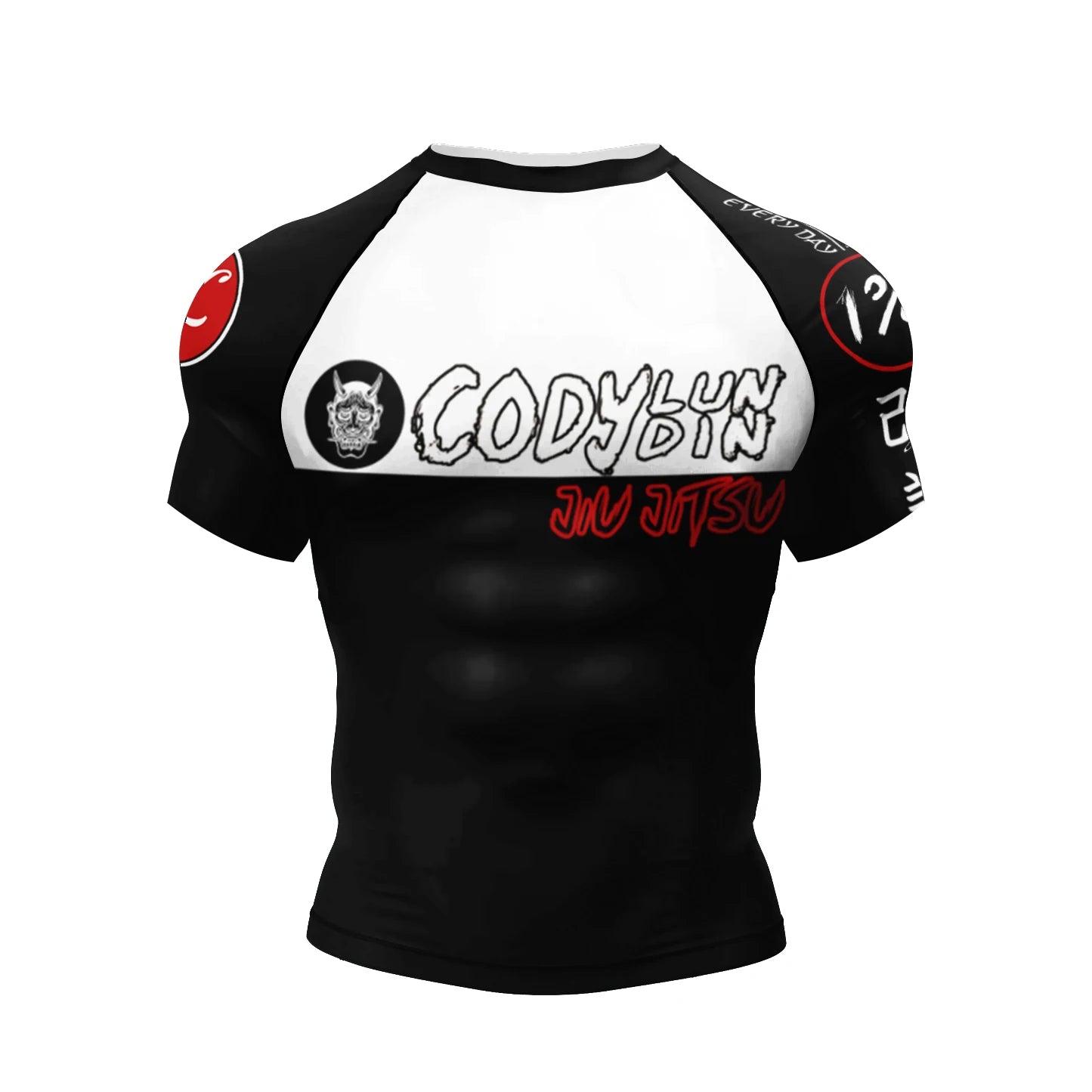 Men's BJJ Rashguard - Long Sleeve Compression Shirt for MMA & Jiu Jitsu