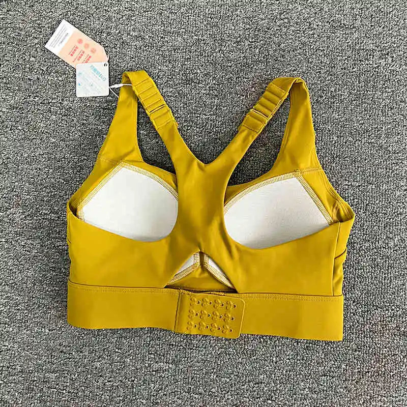 High Impact Hot Sale Women's Gym Workout Beauty Back Sports Bra Fitness Active Wear Push up Sports Bra