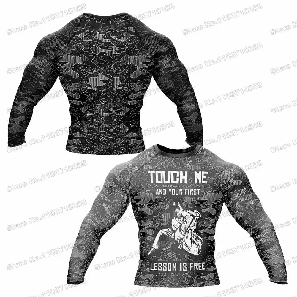 WWF Rash Guard Set - Premium MMA BJJ Training Gear for Men