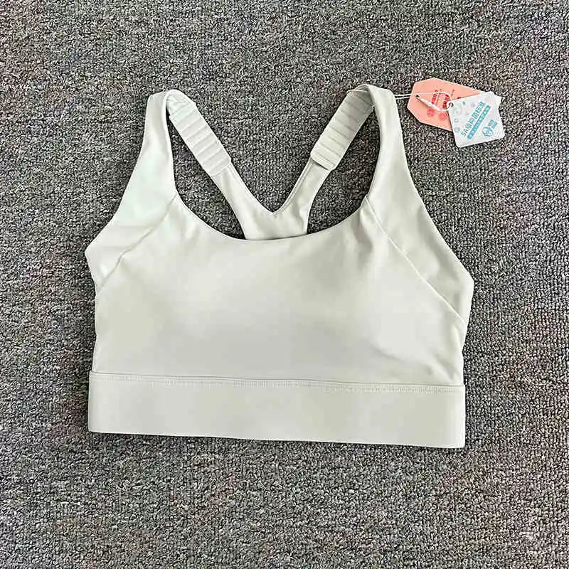 High Impact Hot Sale Women's Gym Workout Beauty Back Sports Bra Fitness Active Wear Push up Sports Bra