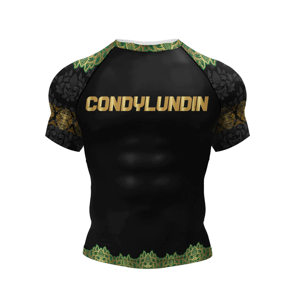 Men's BJJ Rashguard - Long Sleeve Compression Shirt for MMA & Jiu Jitsu
